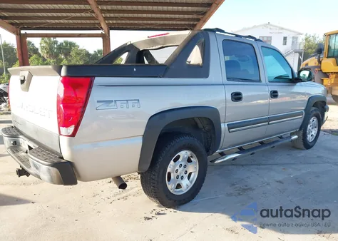2004 Chevrolet Avalanche C1500 from USA, damaged, VIN 3GNEC12T34G296702